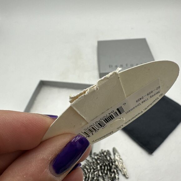 Danforth Pewter Christmas Tree Ornament Silver Tone 2012 - Picture 15 of 16